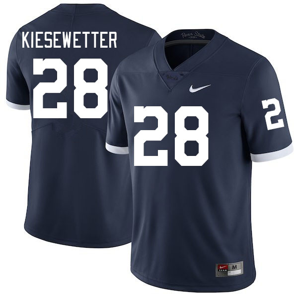 Men #28 Karson Kiesewetter Penn State Nittany Lions College Football Jerseys Stitched-Retro